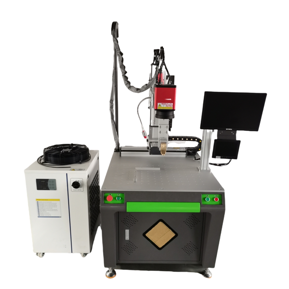 Customized Max 1500w laser welder automatic 3 axis sensors watches laser welding machine for aluminum nickel copper