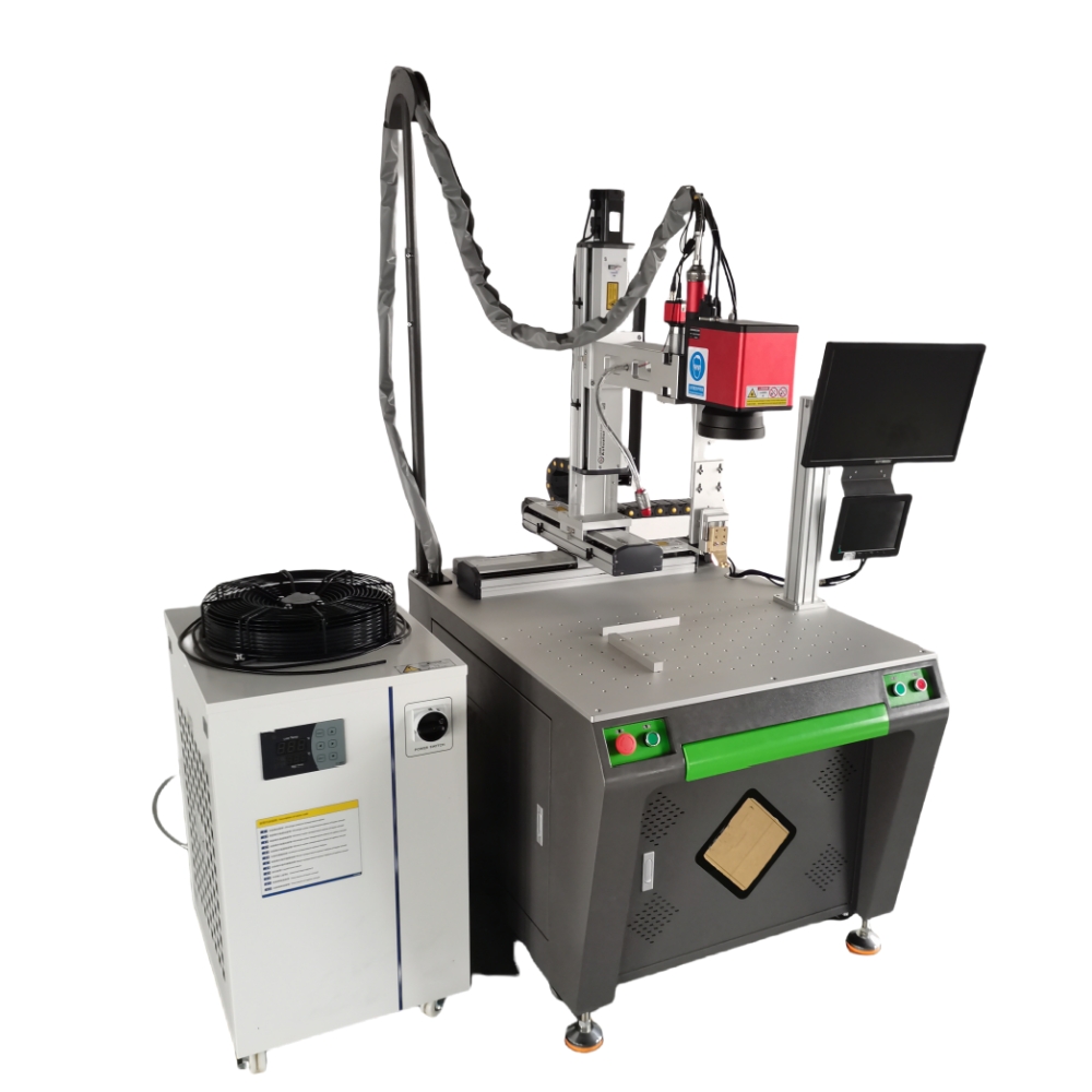 Customized Max 1500w laser welder automatic 3 axis sensors watches laser welding machine for aluminum nickel copper