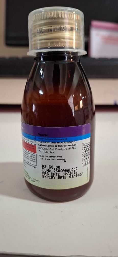 Ibuprofen + Paracetamol Syrup 60 Ml