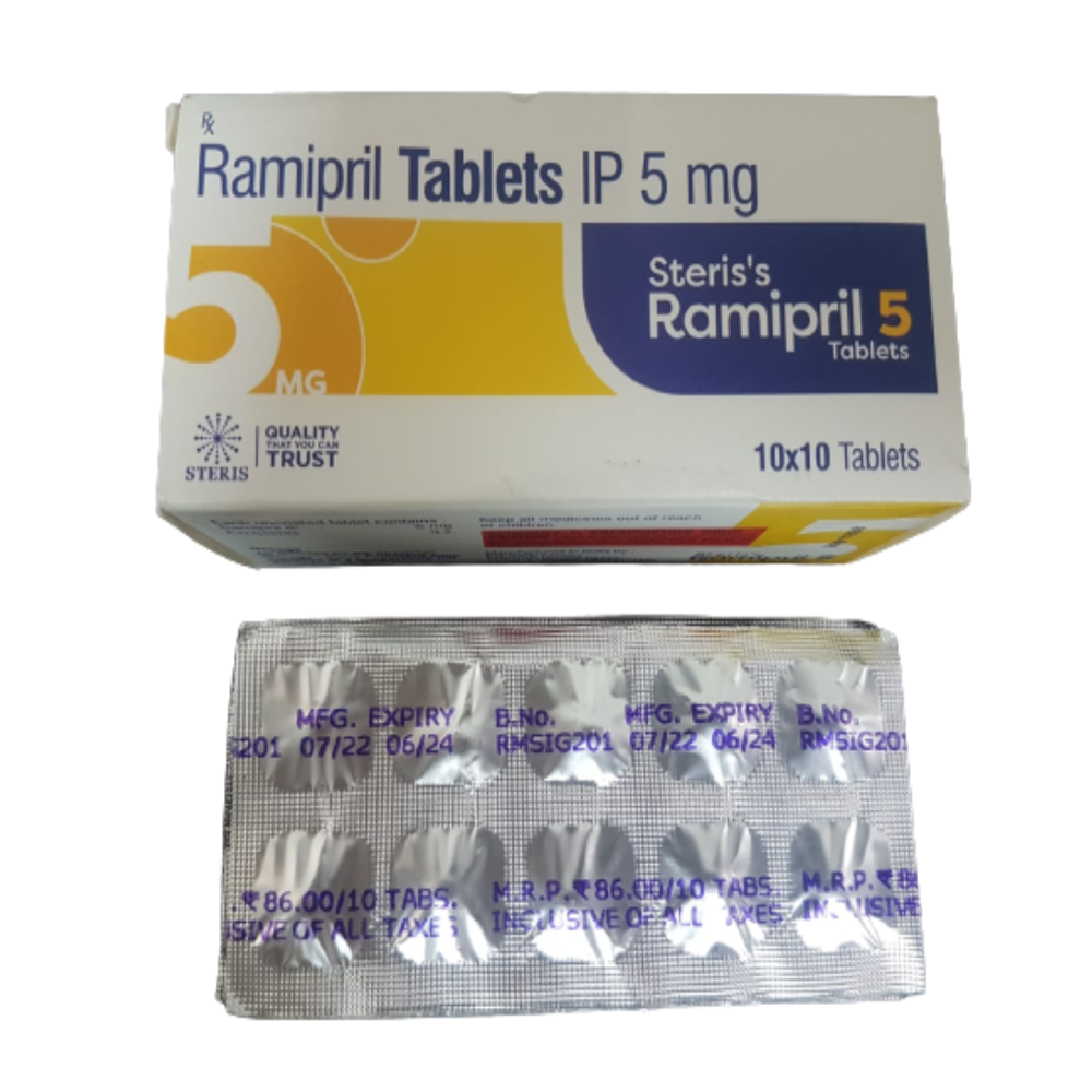 Ramipril Ip 5mg - Drug Type: General Medicines