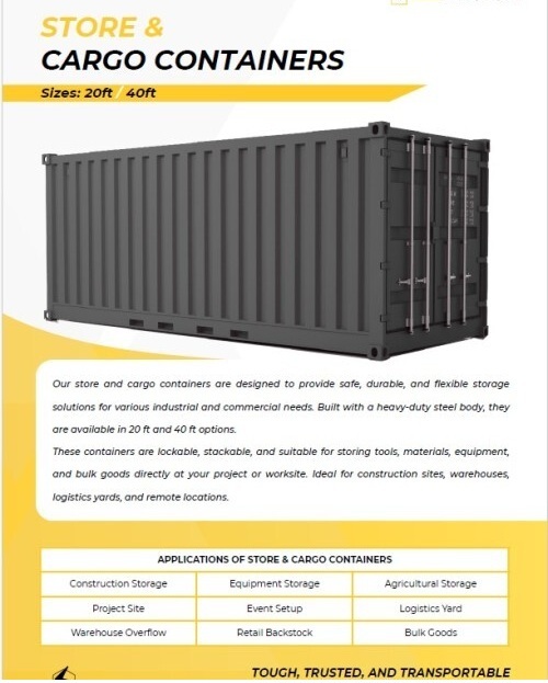 STORE & CARGO CONTAINERS
