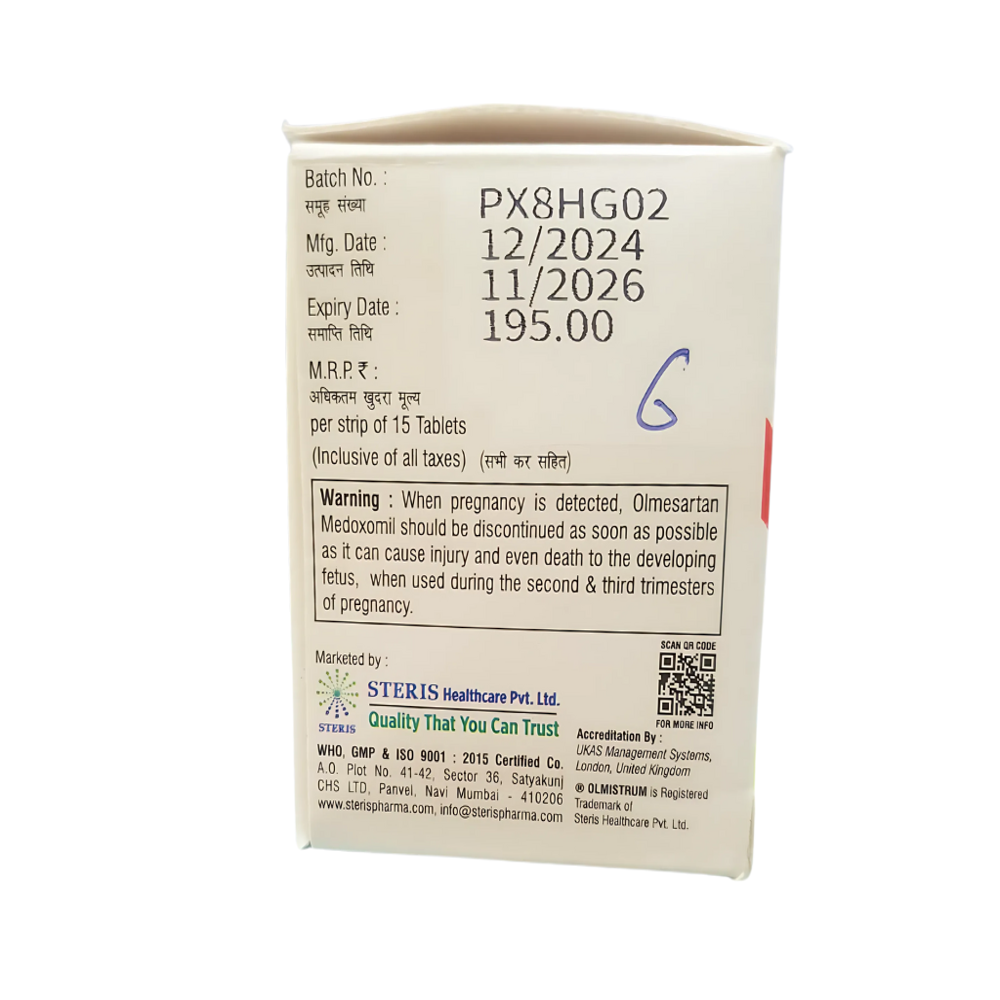 Olmesartan Medoxomil and Hydrochlorothiazide