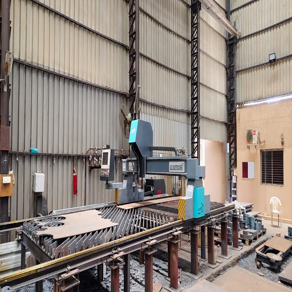 Cnc Gantry Plasma Cutting Machine - Automatic Grade: Automatic