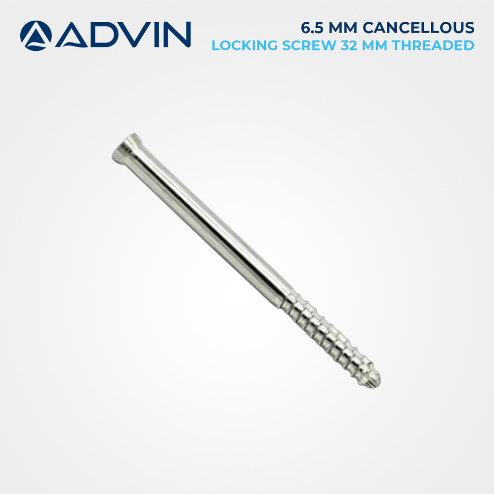 6.5mm Cancellous Locking Screw (32mm Threaded)