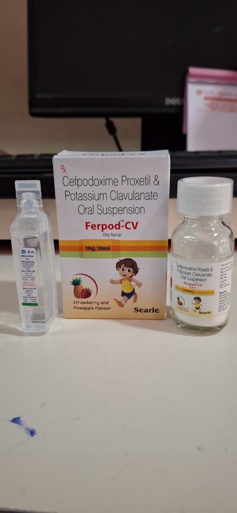 CEFPODOXIME PROXETIL + POTASSIUM CLAVUNATE ORAL SUSPENSION 30 ML DRY SYRUP