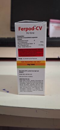 CEFPODOXIME PROXETIL + POTASSIUM CLAVUNATE ORAL SUSPENSION 30 ML DRY SYRUP