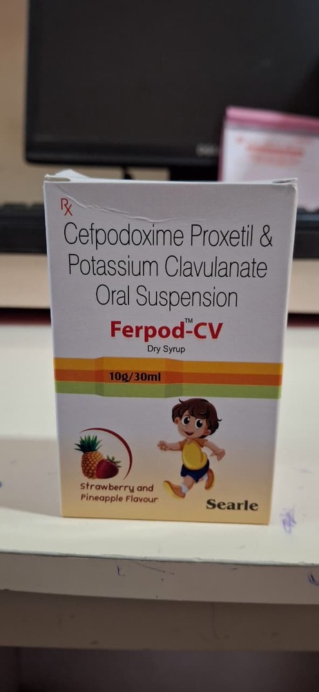 CEFPODOXIME PROXETIL + POTASSIUM CLAVUNATE ORAL SUSPENSION 30 ML DRY SYRUP