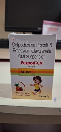 CEFPODOXIME PROXETIL + POTASSIUM CLAVUNATE ORAL SUSPENSION 30 ML DRY SYRUP