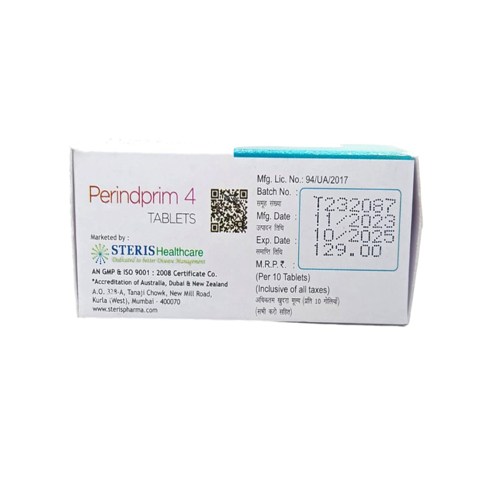 Perindopril Erbumine BP(4mg)