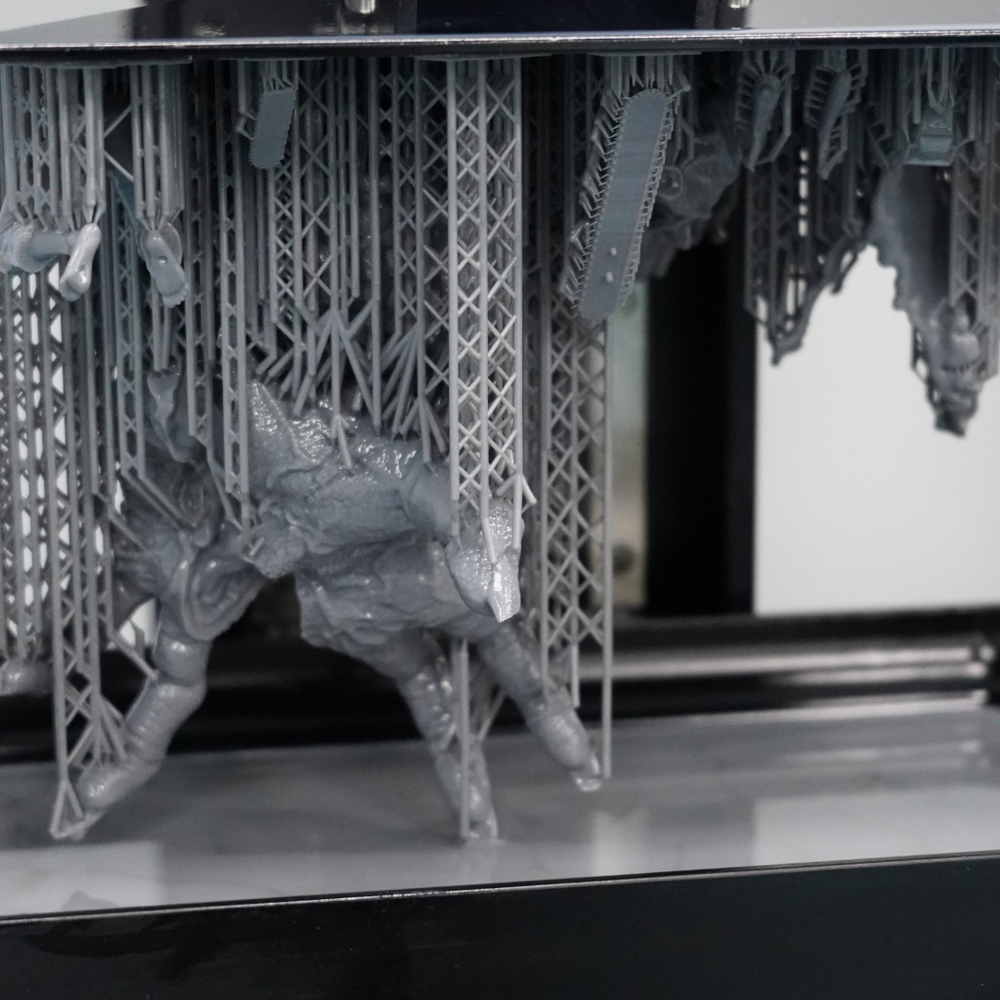 FUNCRECOL Basic Water Washable Grey 3D Printer Resin for LCD & DLP 3D Printers Easy to Use & Clean High Precision 405nm UV Curing Photopolymer Resin