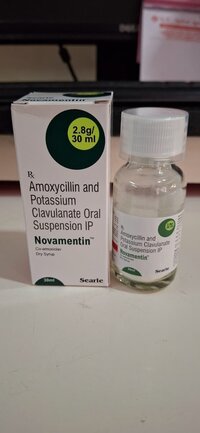 AMOXYCILLIN + POTASSIUM CLAVULANATE ORAL SUSPENSION 228.5 MG DRY SYRUP