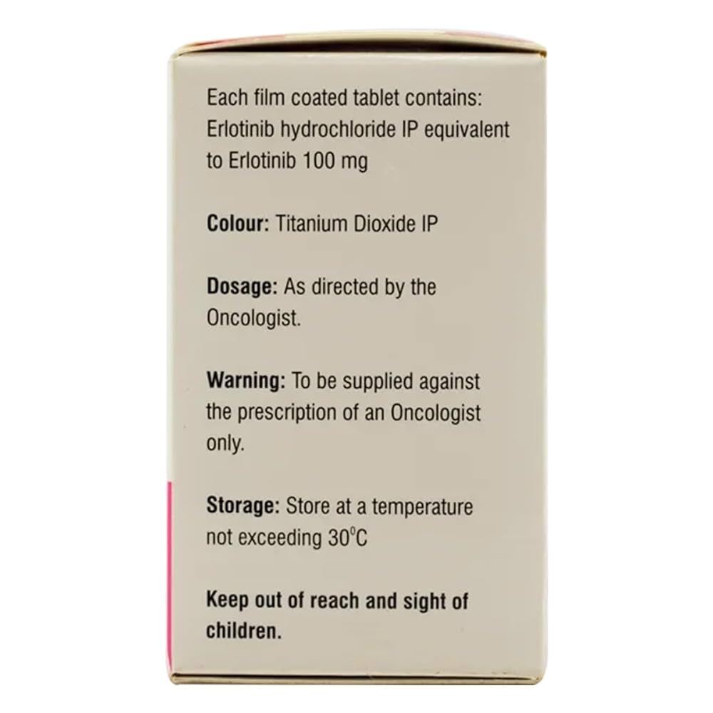 Erlotinib tablets 100 mg