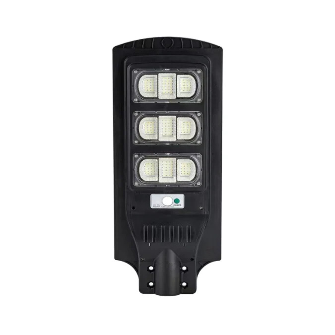 150 Watt Integrated Solar Street Light - ABS Material, 62 A  24 A  5.8 cm, Black | Easy Installation, Monocrystalline Technology, Maintenance-Free, 2-Year Warranty