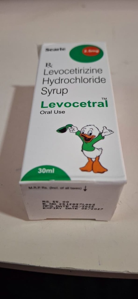 Levocetrizine Syrup 30 Ml - Drug Type: General Medicines