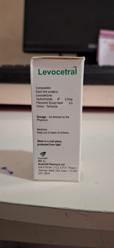 Levocetrizine Syrup 30 Ml - Drug Type: General Medicines