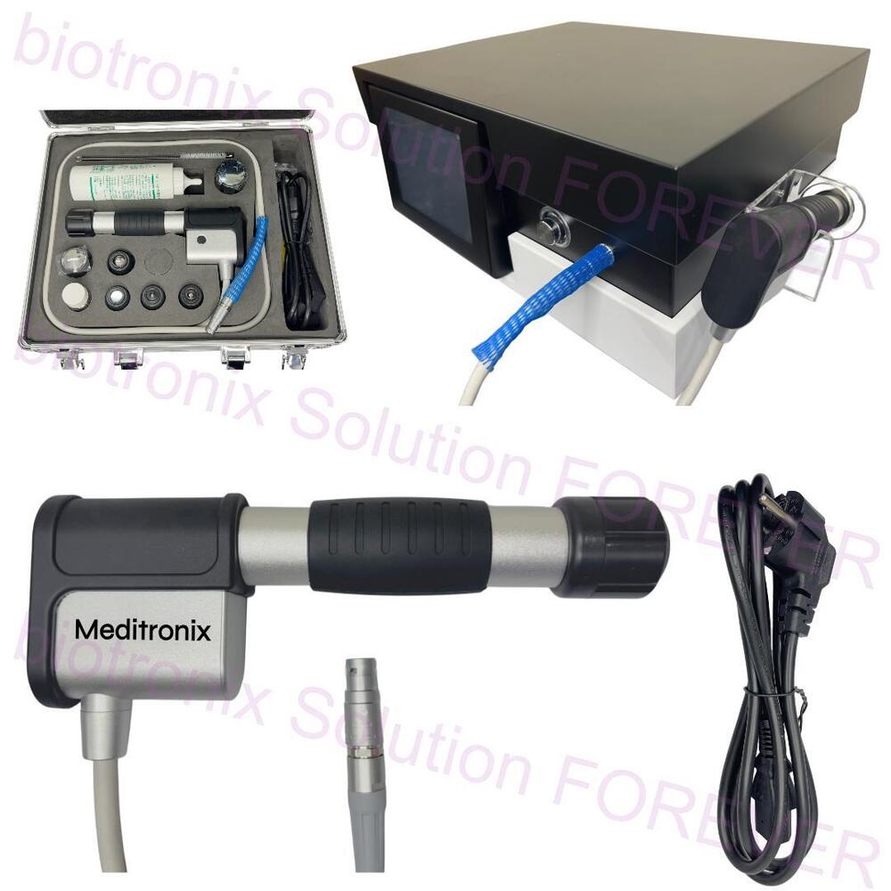 Professional Clinical Shockwave Therapy Machine-7 Applicator Heads, 10 Treatment Modes