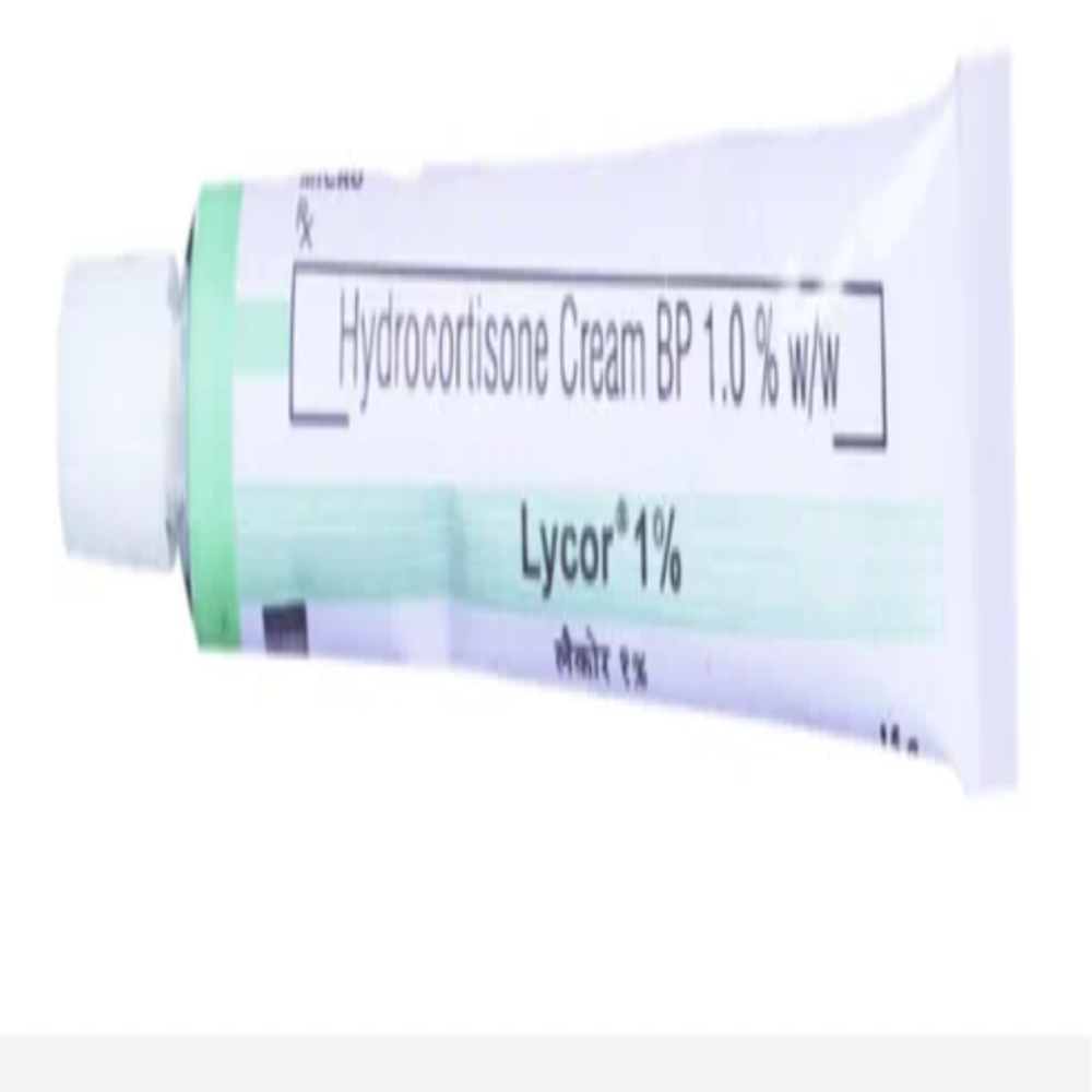 Lycor 1% Hydrocortisone Cream 15gm