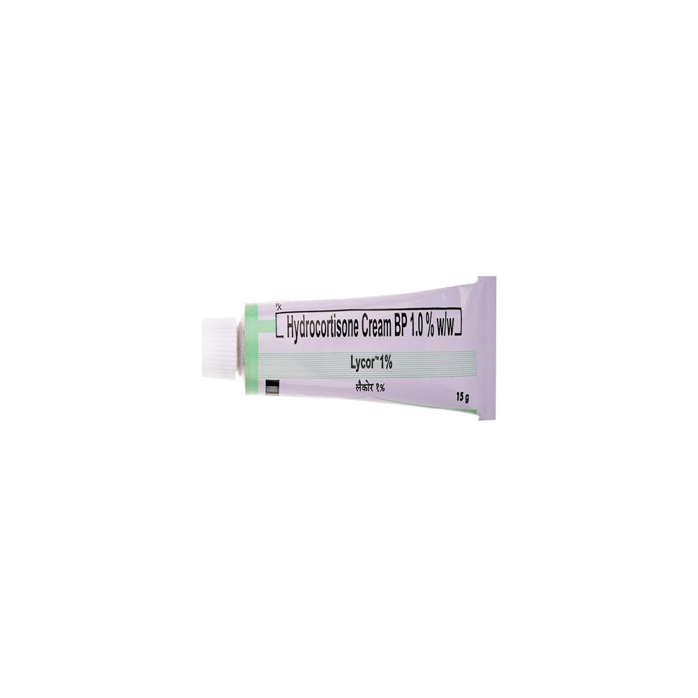 Lycor 1% Hydrocortisone Cream 15gm