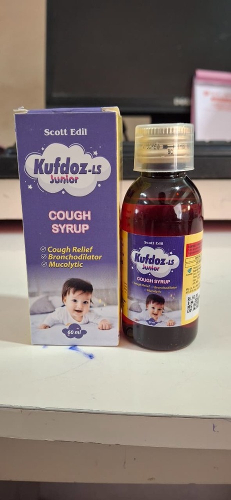 LEVOSALBUTAMOL SULPHATE + AMBROXOL HCL + GUAIPHENESIN SYRUP JUNIOR 60 ML (MONO)