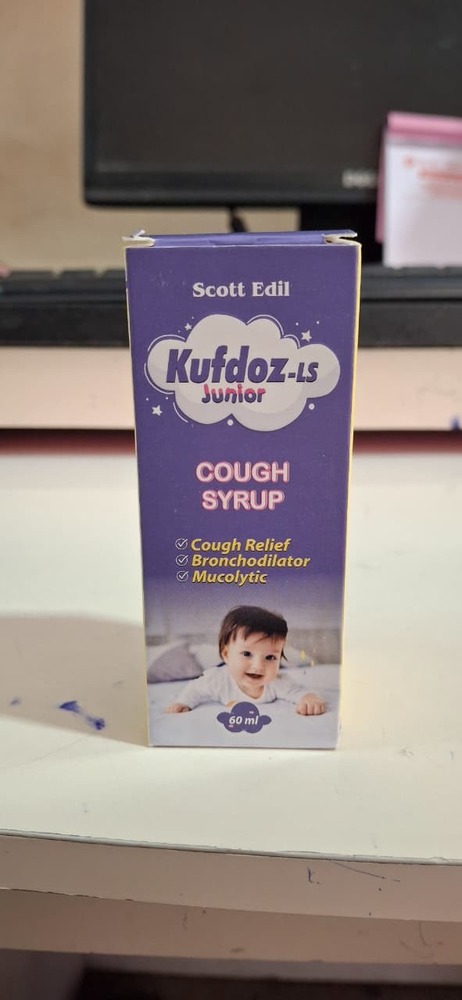 LEVOSALBUTAMOL SULPHATE + AMBROXOL HCL + GUAIPHENESIN SYRUP JUNIOR 60 ML (MONO)