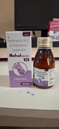 MEFENAMIC ACID + PARACETAMOL SUSPENSION SYRUP 60 ML