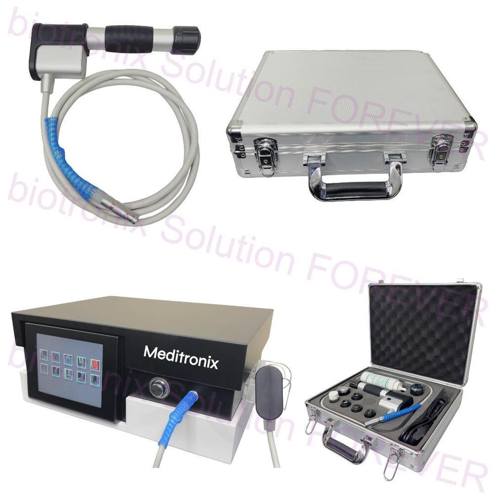 7 Head Eswt Machine-pneumatic Radial Shockwave Therapy With Adjustable Energy