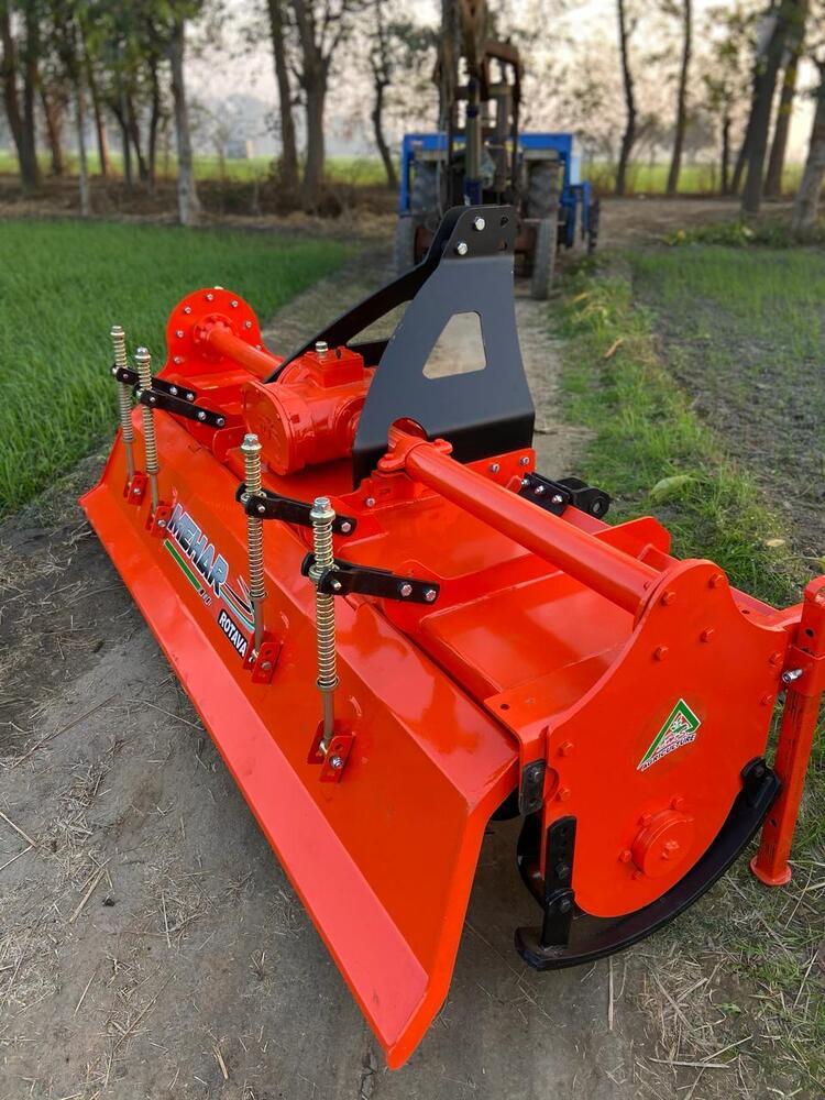 Agro Rotavator - Color: Red And Black