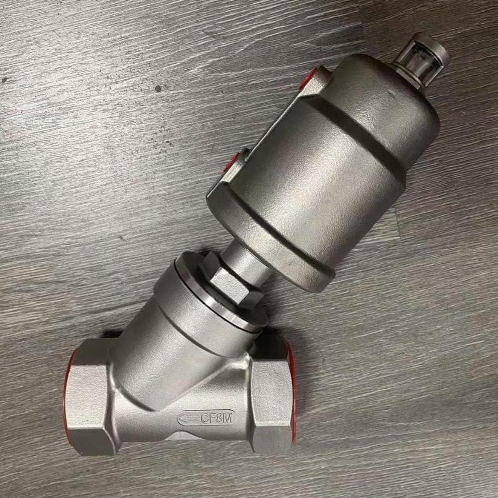 Y Type (angle ) Valve - Color: Silver