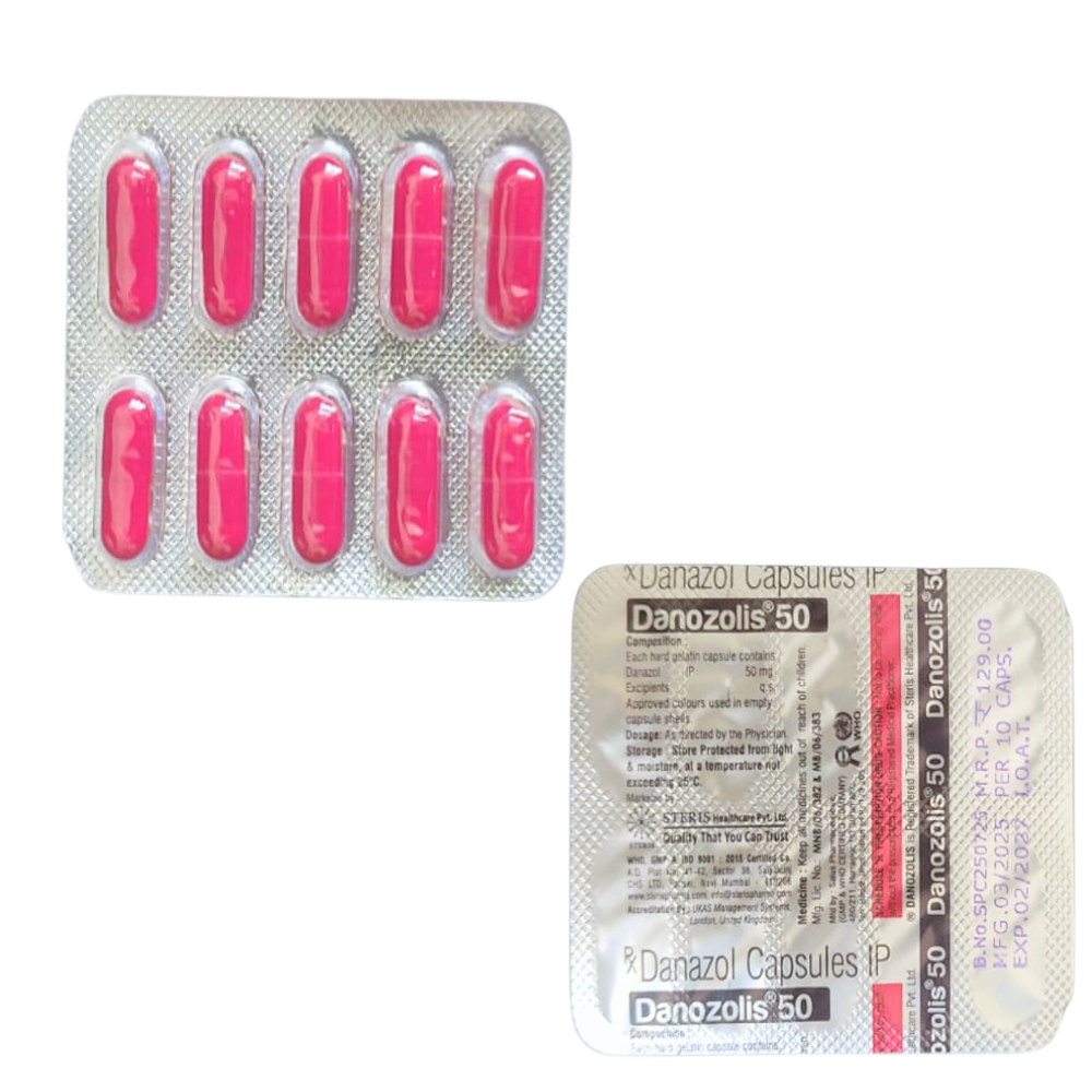 Danazol 50 Mg - Drug Type: General Medicines
