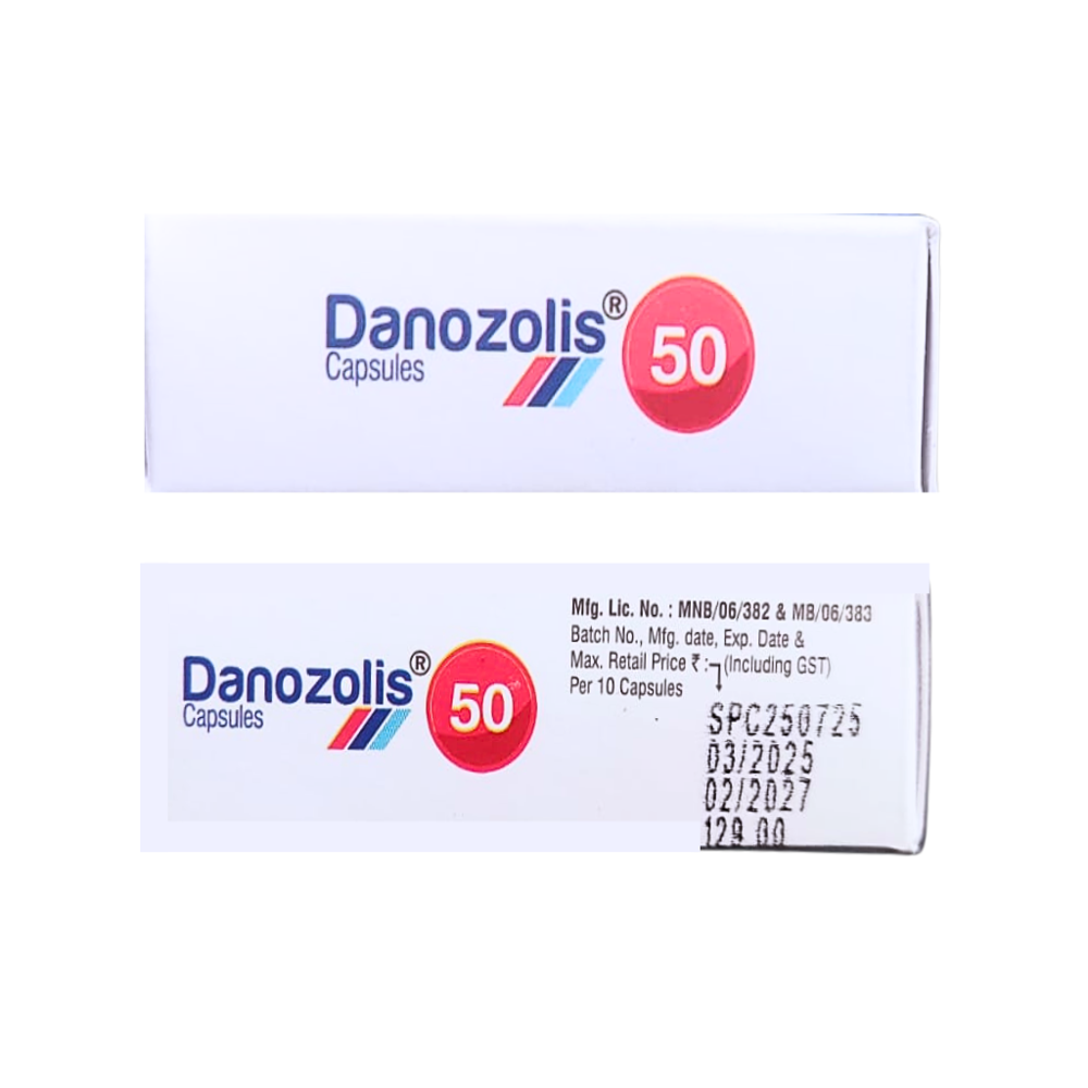 Danazol 50 Mg - Drug Type: General Medicines