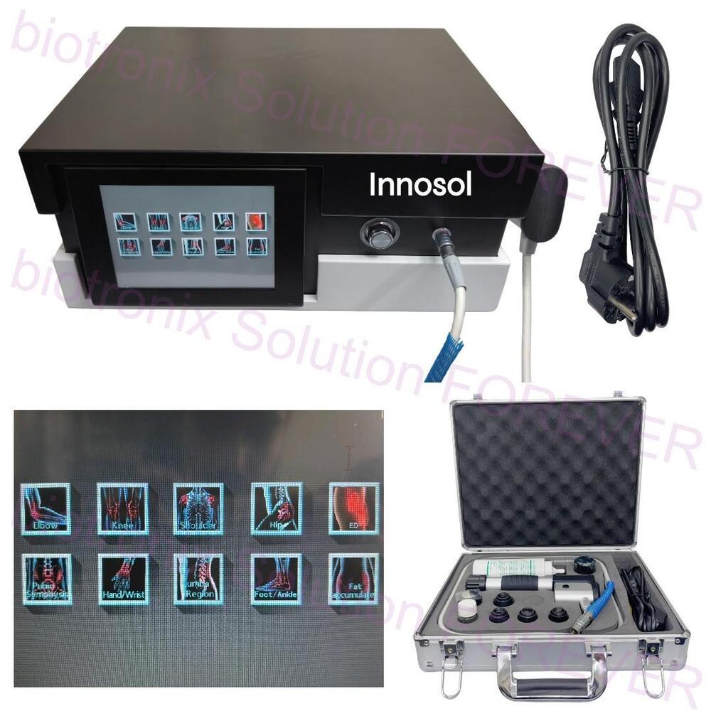 Pneumatic Radial Shockwave Therapy Device-10 Modes, 1-22Hz Frequency, Clinical ESWT