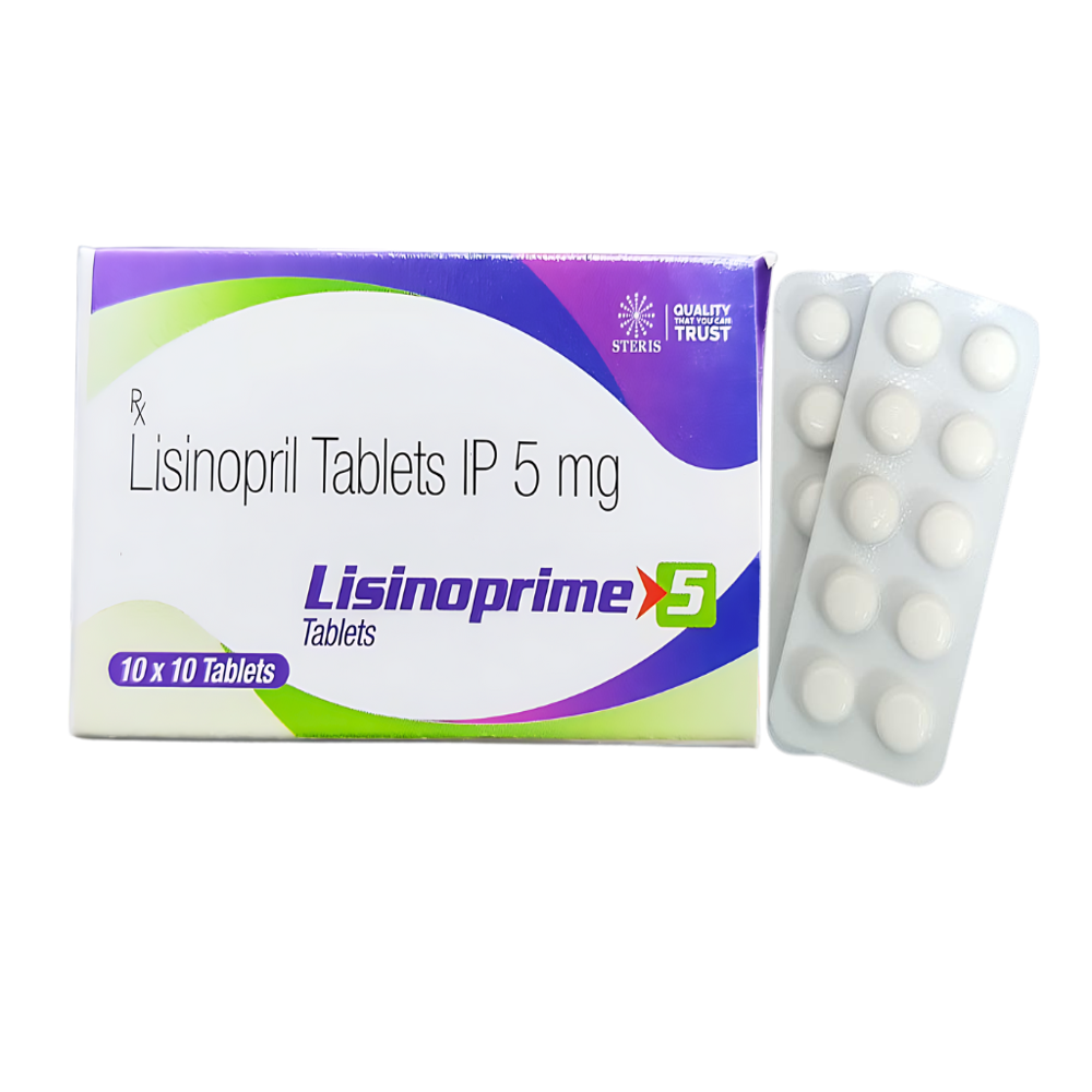 Lisinopril 5 Mg - Drug Type: General Medicines