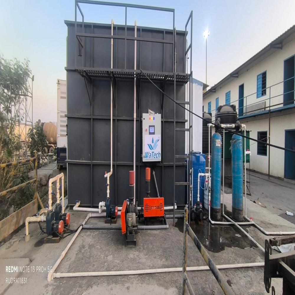 Sewage Treatment Plant - Mild Steel Material, Semi Automatic Operation, Electric Power Source | Warranty Included