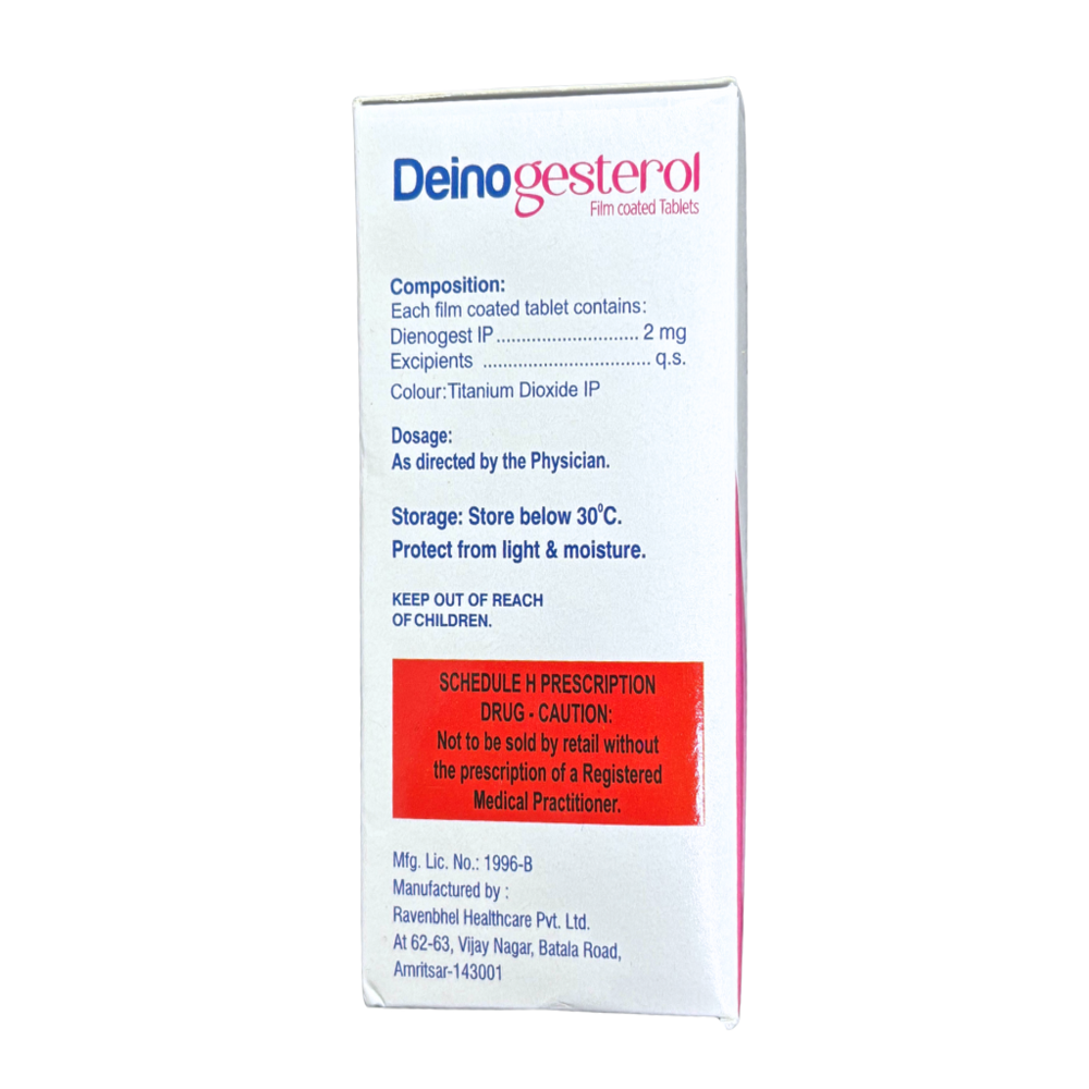 Dienogest 2 Mg - Drug Type: General Medicines