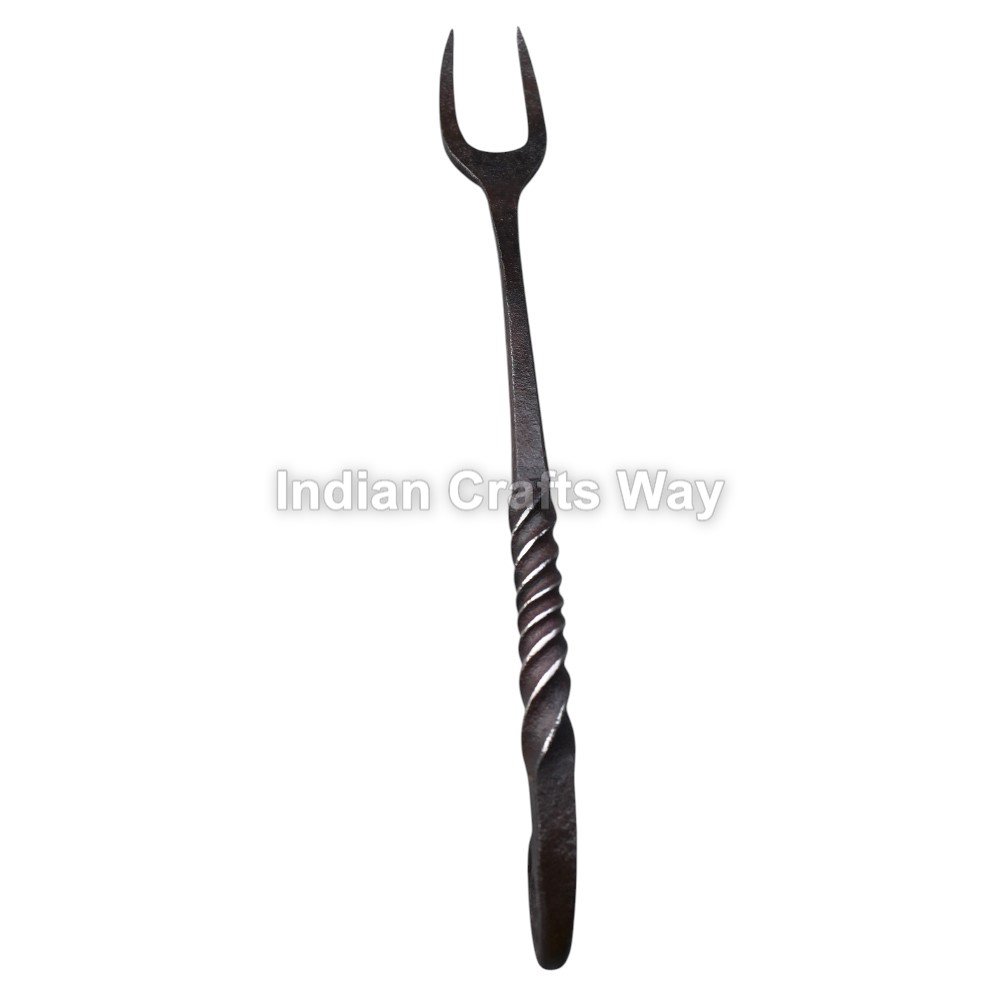 Hand Forged Medieval iron fork