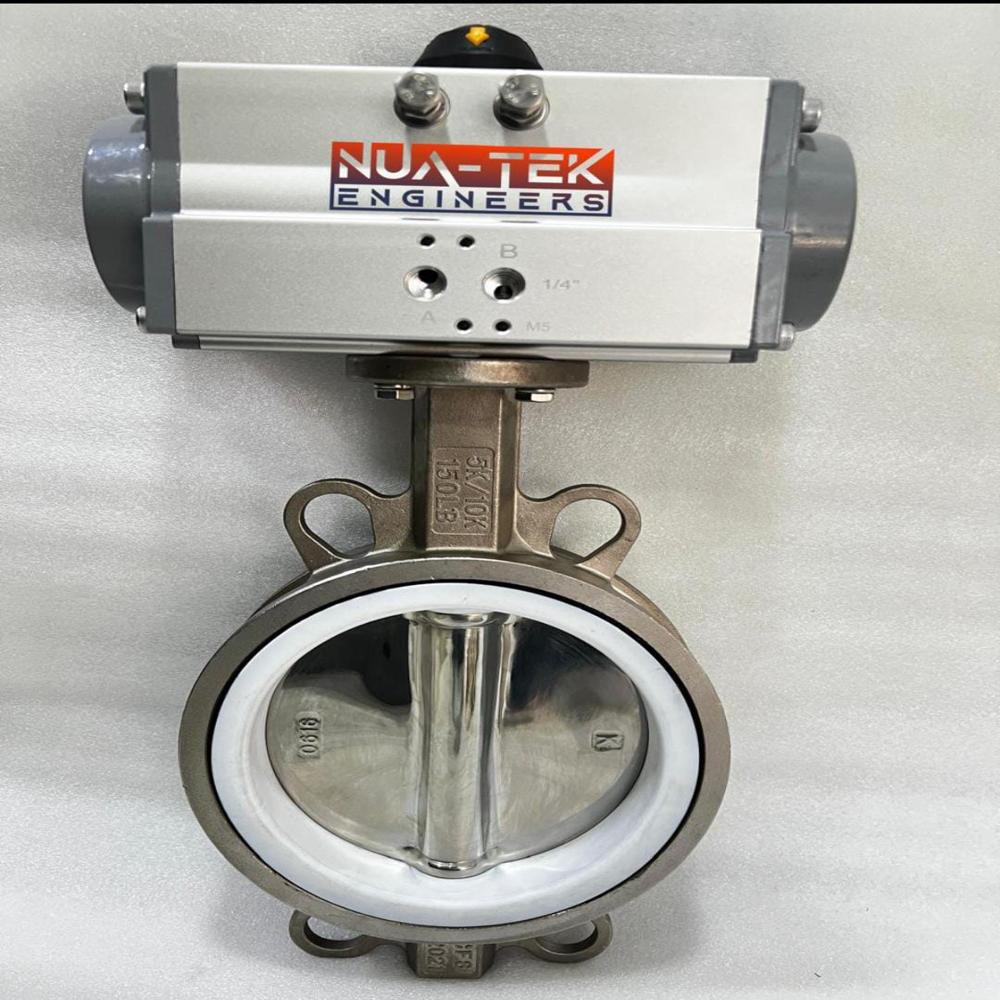 Actuator Butter Fly Valve - Color: Silver