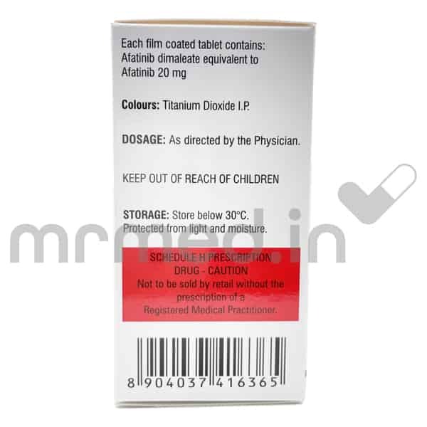 Afatinib 20 Mg Tablets - Origin: India