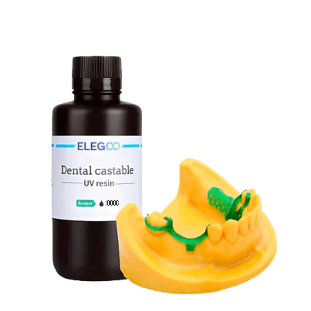 ELEGOO Dental Castable UV Resin Green 1000g
