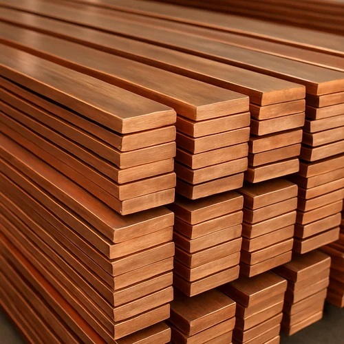 65x10 mm Industrial Copper Busbar