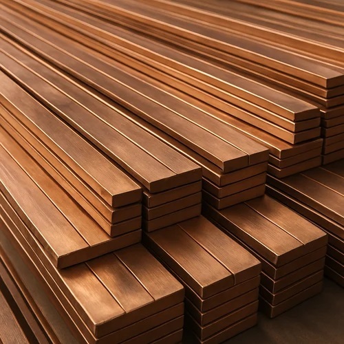 60x8 mm  Industrial Copper Busbar