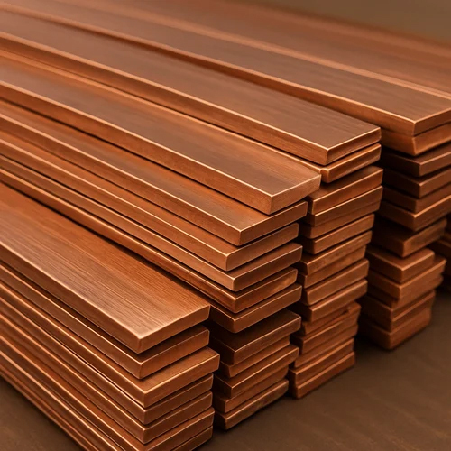 50x6 mm  Industrial Copper Busbar