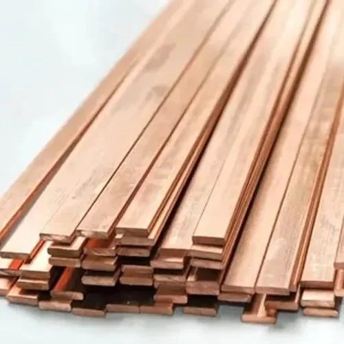 80X6 Mm Industrial Copper Busbar - Grade: Various Grades Available