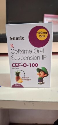 CEFIXIME ORAL SUSPENSION 100 MG SYRUP