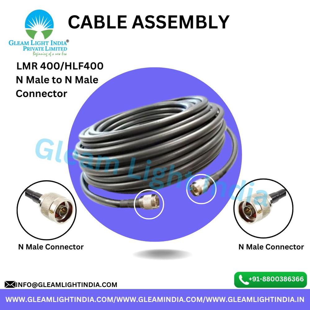 Rf Cable Assembly In Lmr 400 - Cable Length: Customize Meter (M)