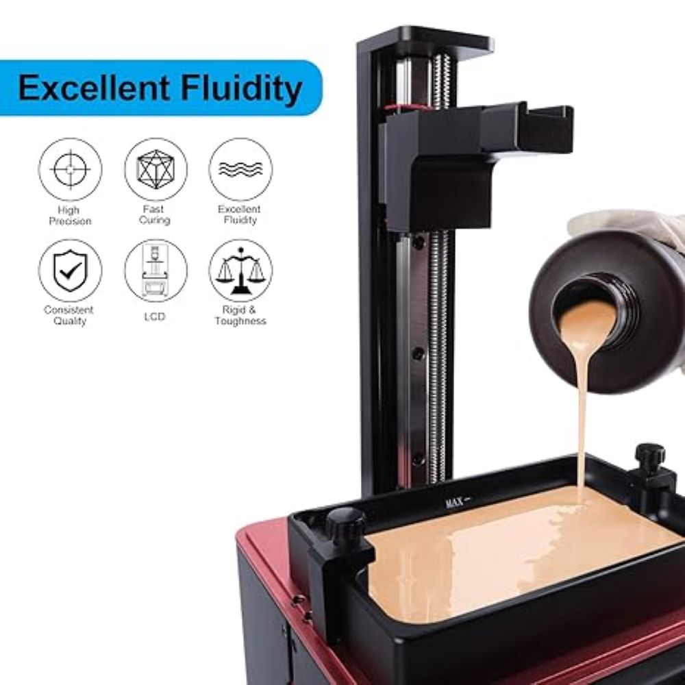 ELEGOO Standard Skin Resin High Precision Photopolymer for 3D Printers