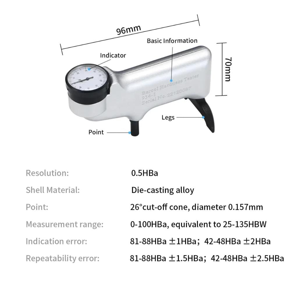 Barcol Hardness Tester