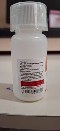 AMOXYCYCILLIN ORAL SUSPENSION 125MG SYRUP 30 ML