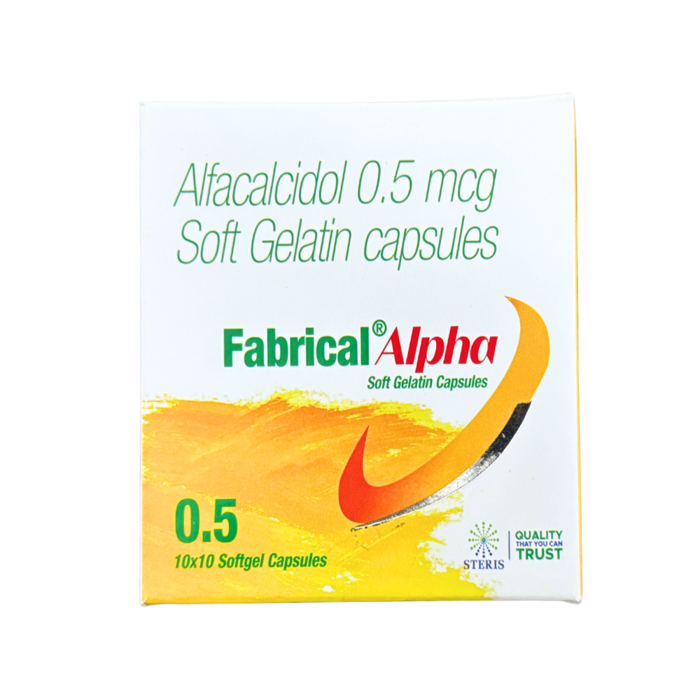 Alfacalcidol (0.5mcg) - Drug Type: General Medicines