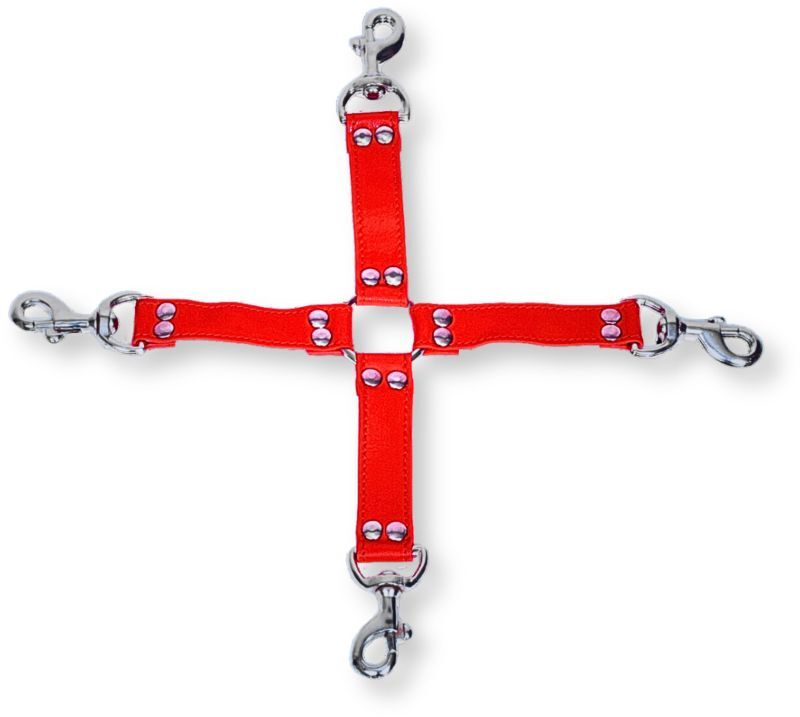 9pcs Luxury Red Bdsm Kit