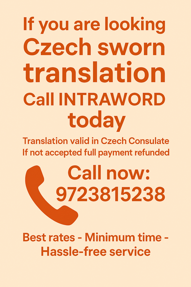 Czech Sworn Translation